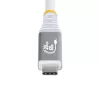 StarTech.com 3 m (10 ft) USB4 kábel, 20 Gbit/s, USB-IF certifikovaný USB-C kábel, 60 W PD, 4K 120 Hz DP 1.4, TPE plášť, biely USB-C kábel