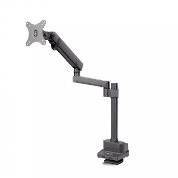 StarTech.com stolový držiak monitora, pre obrazovky do 40 palcov/8 kg, mechanické pružinové rameno, C-svorka/priechodka do stola, inštalácia zhora, bez nástrojov nastaviteľný