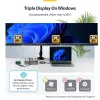 StarTech.com 199UE-USBC-DOCK dokovacia stanica/replikátor portov pre notebook káblový USB 3.2 Gen 2 (3.1 Gen 2) Type-C sivý