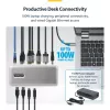 StarTech.com 199UE-USBC-DOCK dokovacia stanica/replikátor portov pre notebook káblový USB 3.2 Gen 2 (3.1 Gen 2) Type-C sivý
