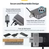 StarTech.com 199UE-USBC-DOCK dokovacia stanica/replikátor portov pre notebook káblový USB 3.2 Gen 2 (3.1 Gen 2) Type-C sivý