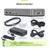 StarTech.com 199UE-USBC-DOCK dokovacia stanica/replikátor portov pre notebook káblový USB 3.2 Gen 2 (3.1 Gen 2) Type-C sivý
