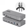 StarTech.com Dual-Monitor USB-C dokovacia stanica, DisplayPort, 4K 60Hz, 100W nabíjanie notebooku, 1GbE, bez ovládačov, Multi-Monitor dock pre Windows