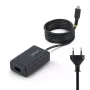 StarTech.com 65W USB-C nabíjačka pre notebook, 1,5 m pevne pripojený USB-C kábel, napájací zdroj pre Dell, XPS, HP ProBook, MacBook Pro, Microsoft Surface Pro