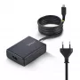 StarTech.com 100W USB-C nabíjačka pre notebook s 1,5 m pevne pripojeným USB-C káblom, napájací zdroj pre Dell, XPS, HP ProBook, MacBook Pro, Microsoft Surface Pro