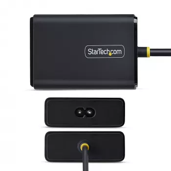 StarTech.com 100W USB-C nabíjačka pre notebook s 1,5 m pevne pripojeným USB-C káblom, napájací zdroj pre Dell, XPS, HP ProBook, MacBook Pro, Microsoft Surface Pro