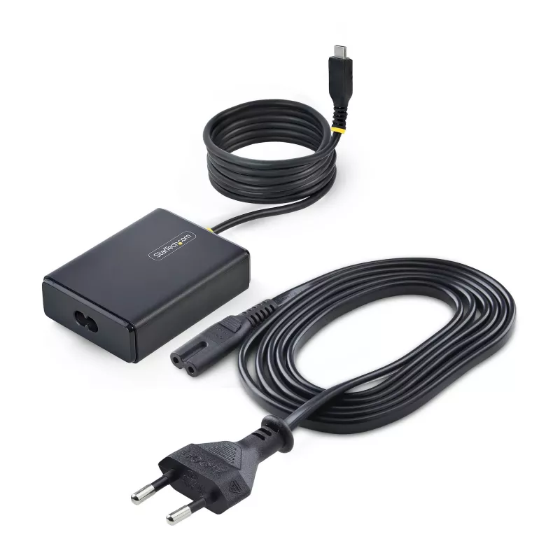 StarTech.com 100W USB-C nabíjačka pre notebook s 1,5 m pevne pripojeným USB-C káblom, napájací zdroj pre Dell, XPS, HP ProBook, MacBook Pro, Microsoft Surface Pro