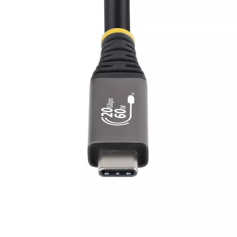 StarTech.com 3m (10ft) USB4 kábel, 20 Gbit/s, USB-IF certifikovaný USB-C kábel, 60W PD, 4K 120Hz DP 2.1, TPE plášť, čierny USB-C kábel