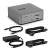 StarTech.com Thunderbolt 5 dokovacia stanica, DP/HDMI, trojmonitorový dock do 4K 144 Hz alebo dvojitý 8K 60 Hz, 5x USB porty, 140 W nabíjanie notebooku