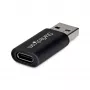 StarTech.com USB-A na USB-C adaptér, USB-A konektor samec na USB-C konektor samica konvertor, USB 10Gbps, 5V 900mA, USB na USB-C adaptér pre USB-A nabíjačky/huby