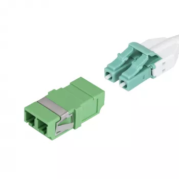 StarTech.com LC na LC spojka 10 ks balenie, OS2 Singlemode SC-Footprint LC optická spojka bez príruby, LC/APC duplex adaptér