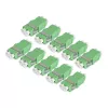 StarTech.com LC na LC spojka 10 ks balenie, OS2 Singlemode SC-Footprint LC optická spojka bez príruby, LC/APC duplex adaptér