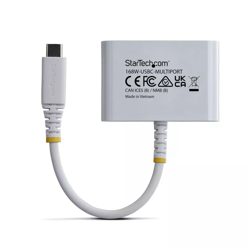 StarTech.com USB-C na HDMI multiport adaptér so 140W PD nabíjaním, 4K 60Hz HDMI, USB 5Gbit/s hub, mini dock pre MacBook / Dell / Thinkpad / HP / iPad / tablety