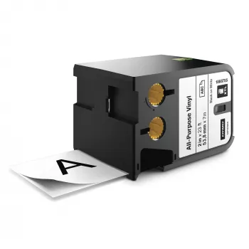 DYMO XTL univerzálne vinylové etikety | 54 mm x 7 m | čierna na bielom