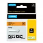 DYMO Rhino priemyselné vinylové etikety | 19 mm x 5,5 m | čierna tlač na oranžovej | samolepiace | pre Rhino & LabelManager tlačiareň etikiet
