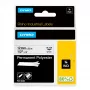 DYMO Rhino priemyselné permanentné polyesterové etikety | 12 mm x 5,5 m | čierna tlač na bielej | samolepiace | pre Rhino & LabelManager tlačiareň etikiet