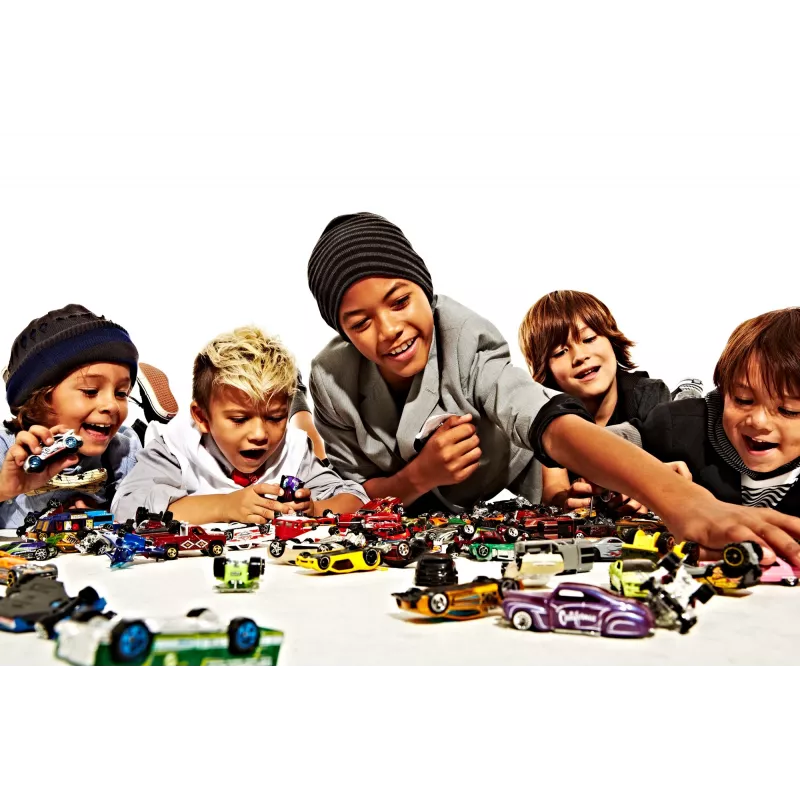 Hot Wheels 5-balíček sortiment, sada vozidiel, 3 roky, rôzne farby