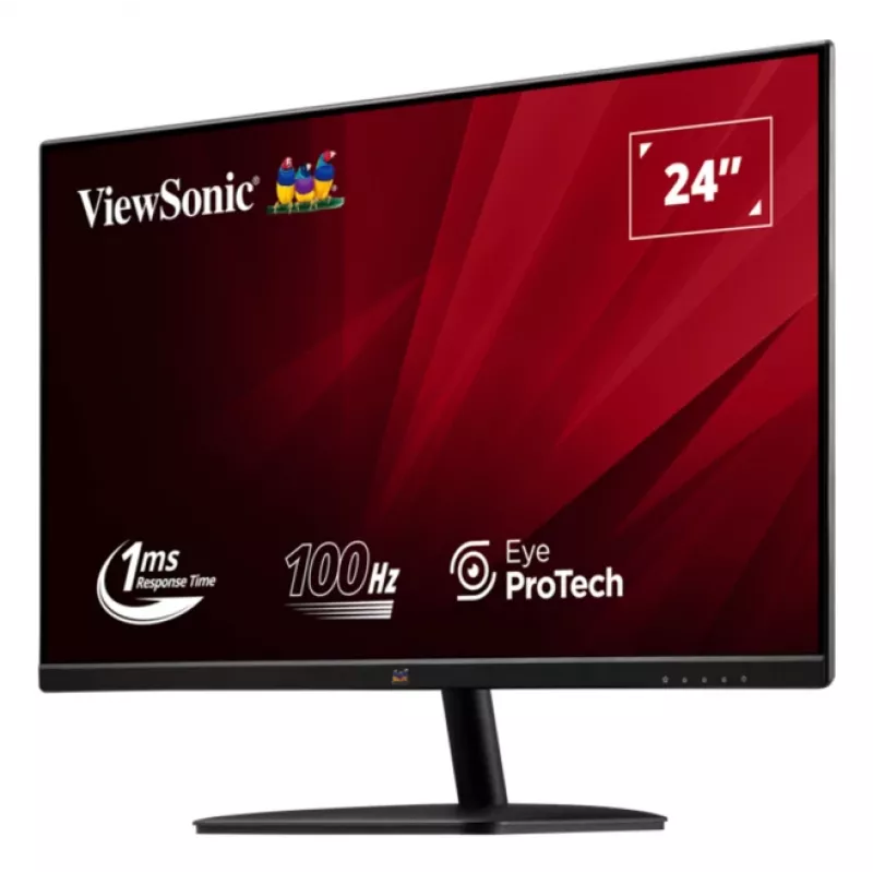 Viewsonic VA2432-H-2 počítačový monitor 61 cm (24 palcov) 1920 x 1080 pixelov Full HD LED čierny