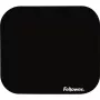 Fellowes prémiová podložka pod myš – čierna, čierna, monochromatická, polyester, guma
