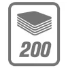 GBC VeloBind viazacie prúžky 45 mm čierne (25), čierne, A4, 45 mm, 297 mm, 25 ks