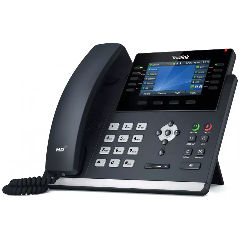 Yealink SIP-T46U IP telefón sivý LCD Wi-Fi