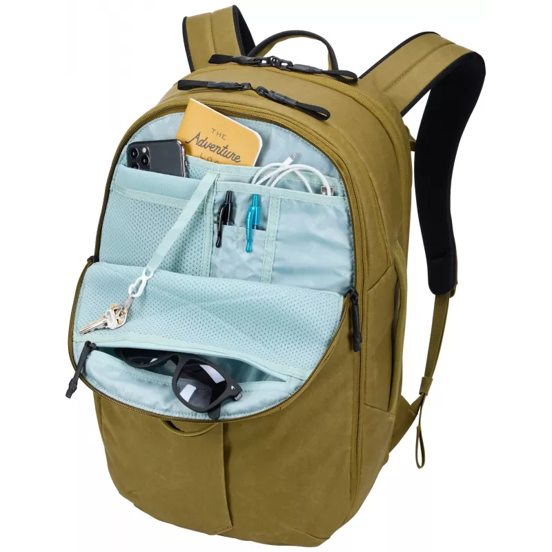 Thule Aion TATB128 - Nutria casual batoh khaki polyester