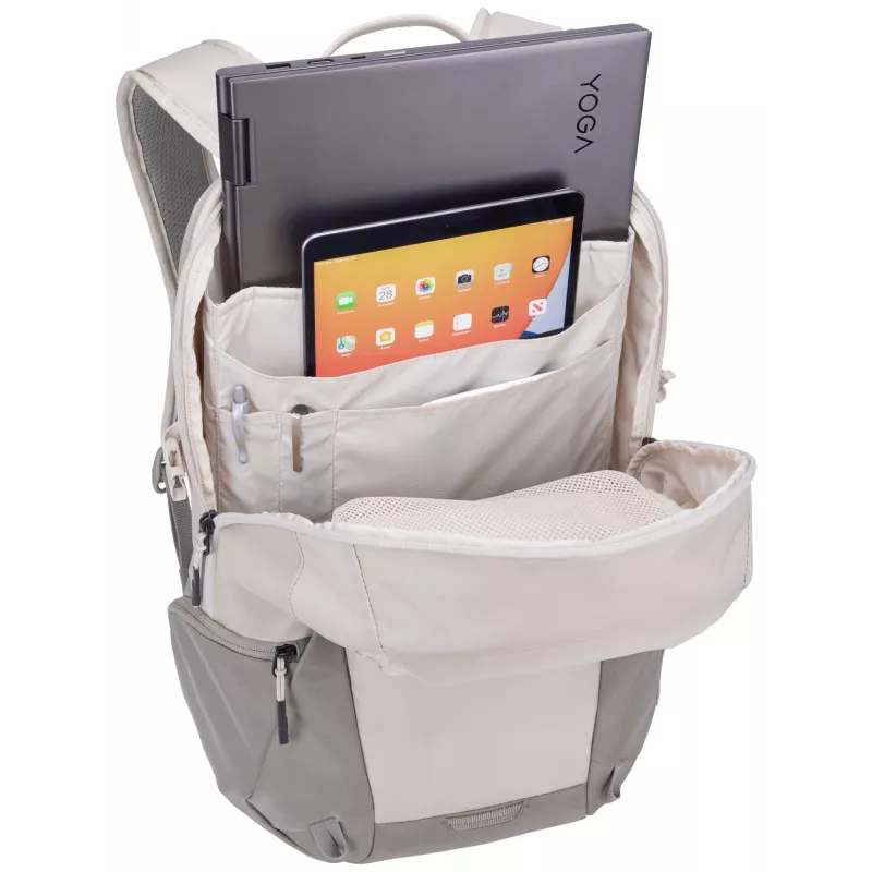 Thule EnRoute TEBP4116 - Pelican/Vetiver batoh Casual batoh sivý, biely nylon