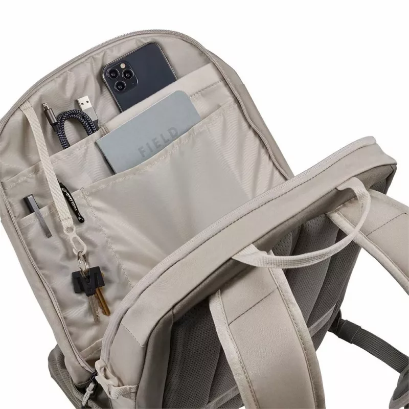 Thule EnRoute TEBP4216 - Pelican/Vetiver batoh Casual batoh sivý, biely nylon