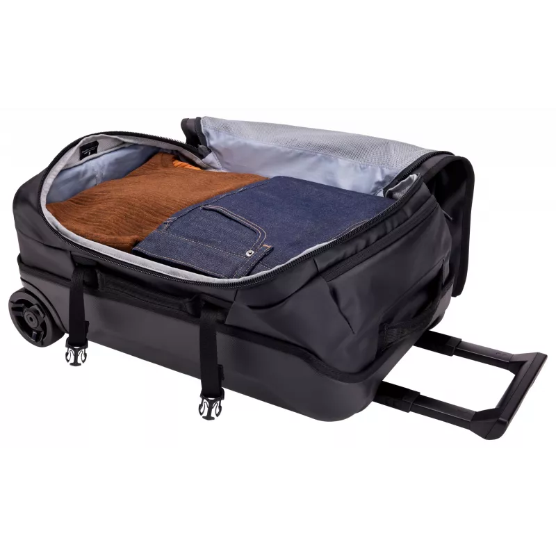Thule Chasm Carry-on cestovná taška na kolieskach 55 cm, 40 L, čierna, TCCO222
