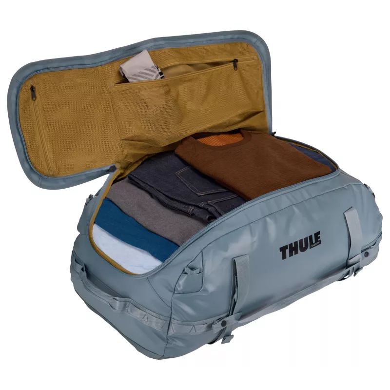Thule Chasm TDSD304 Pond Gray cestovná taška 90 L polyester sivá