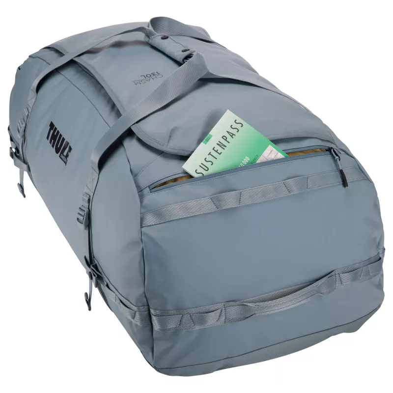 Thule Chasm TDSD305 Pond Gray vak 130 L polyester sivý