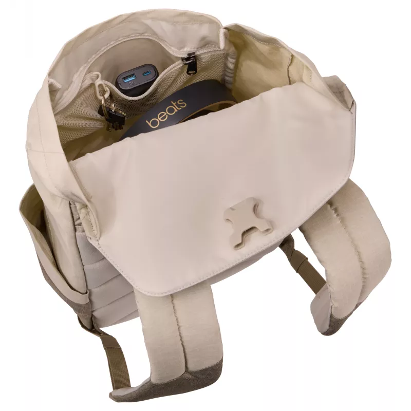 Thule Lithos TLBP213 Pelican batoh voľnočasový batoh hnedý, krémová polyester