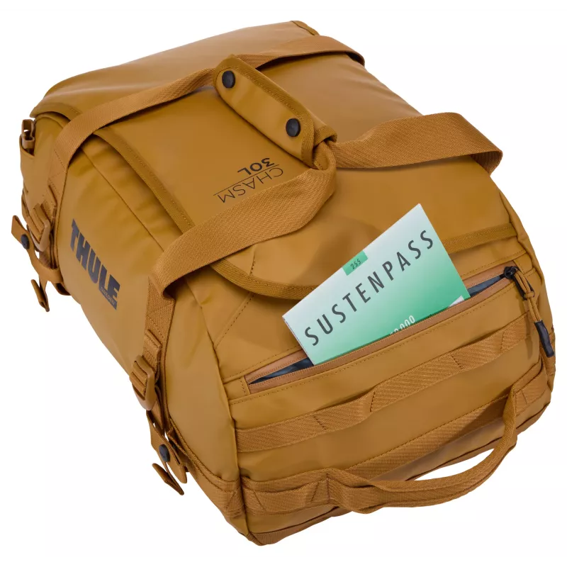 Thule Chasm TDSD301 zlatohnedý vak 30 l polyester hnedý, zlatý