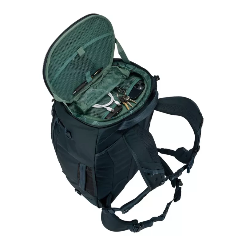 Thule TLPM260 tmavomodrý batoh cestovný batoh polyester