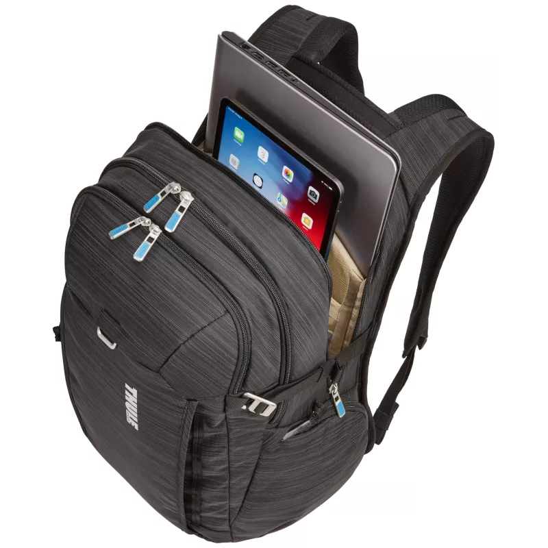 Batoh na notebook Thule Construct 28L — čierny, objem 28 L, vystužená priehradka na notebook