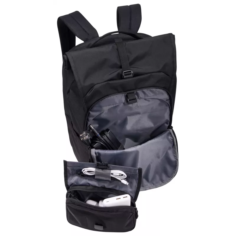 Case Logic VARIBP117 čierny batoh voľnočasový batoh recyklovaný polyester