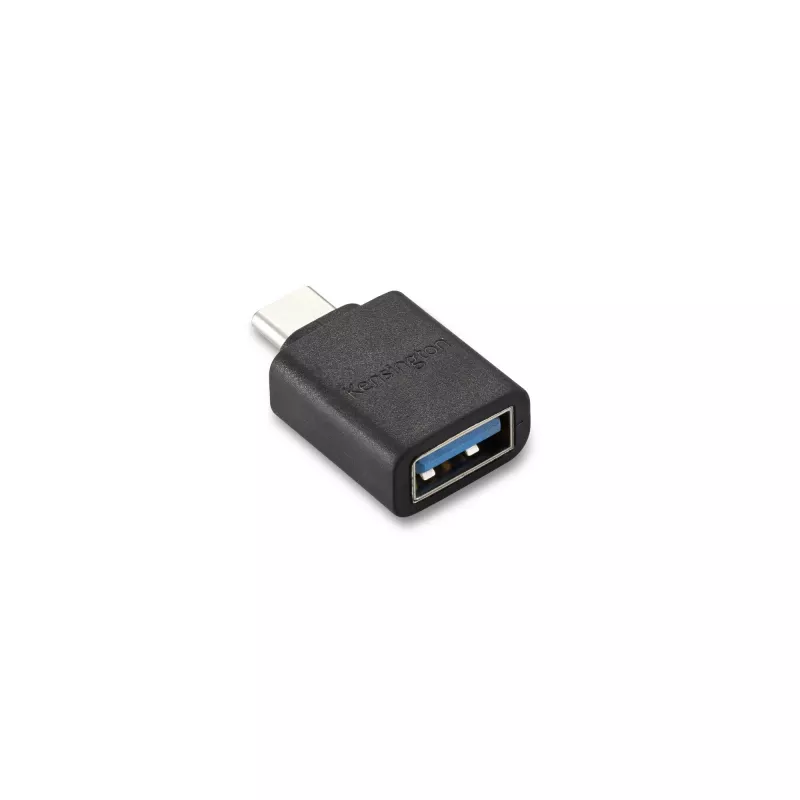 Kensington CA1010 USB-C na USB-A M/F adaptér, USB-C, USB-A, čierna