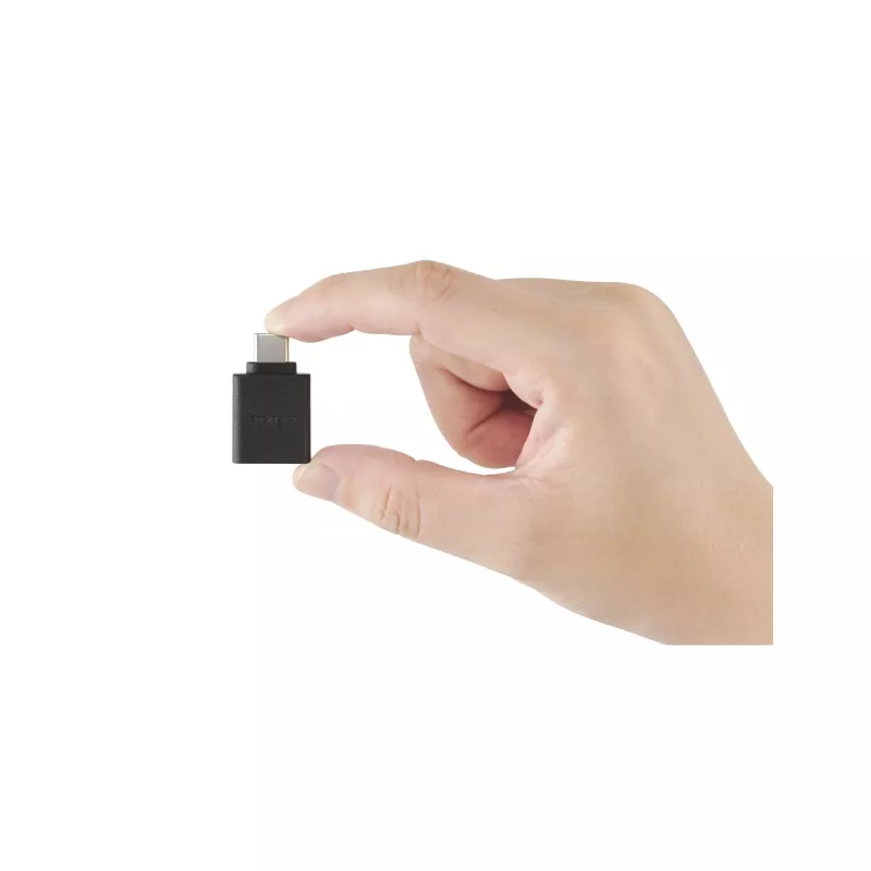 Kensington CA1010 USB-C na USB-A M/F adaptér, USB-C, USB-A, čierna