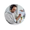 Kensington Classic 3,5 mm headset s mikrofónom a reguláciou hlasitosti
