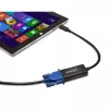 Kensington VM1000 Mini DisplayPort na VGA adaptér, 0,14 m, Mini DisplayPort 1.2, VGA, konektor samec, konektor samica, 1920 x 1080 pixelov