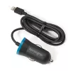 Kensington PowerBolt™ 2.4 autonabíjačka – čierna, auto, zapaľovač cigariet, 1 m, čierna