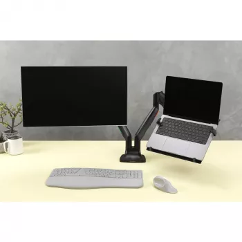 Kensington univerzálny držiak na notebook pre monitorové ramená, 4,5 kg, čierna
