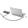 Kensington slim NanoSaver 2.0 Dual Headed Lock, Kensington, kľúč, uhlíková oceľ, strieborná, čierna