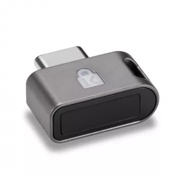 Kensington VeriMark Guard 2.1 USB-C bezpečnostný odtlačkový kľúč – FIDO2, WebAuthn/CTAP2.1, FIDO U2F – multiplatformový