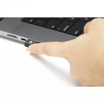 Kensington VeriMark Guard 2.1 USB-C bezpečnostný odtlačkový kľúč – FIDO2, WebAuthn/CTAP2.1, FIDO U2F – multiplatformový