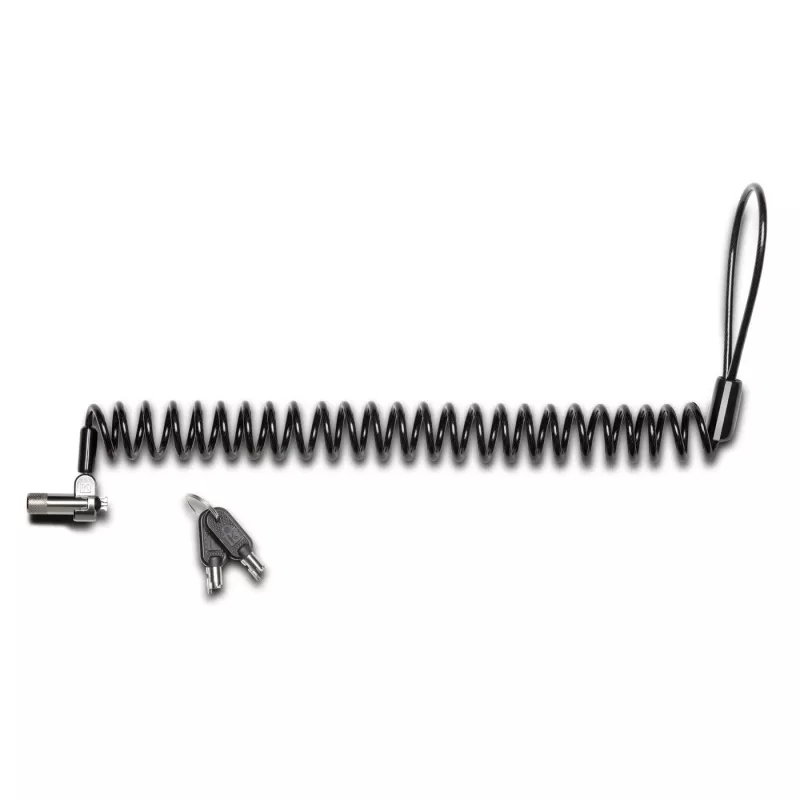 Kensington NANO PORTABLE KEYED LOCK KD, 2,3 m, kľúč, čierna