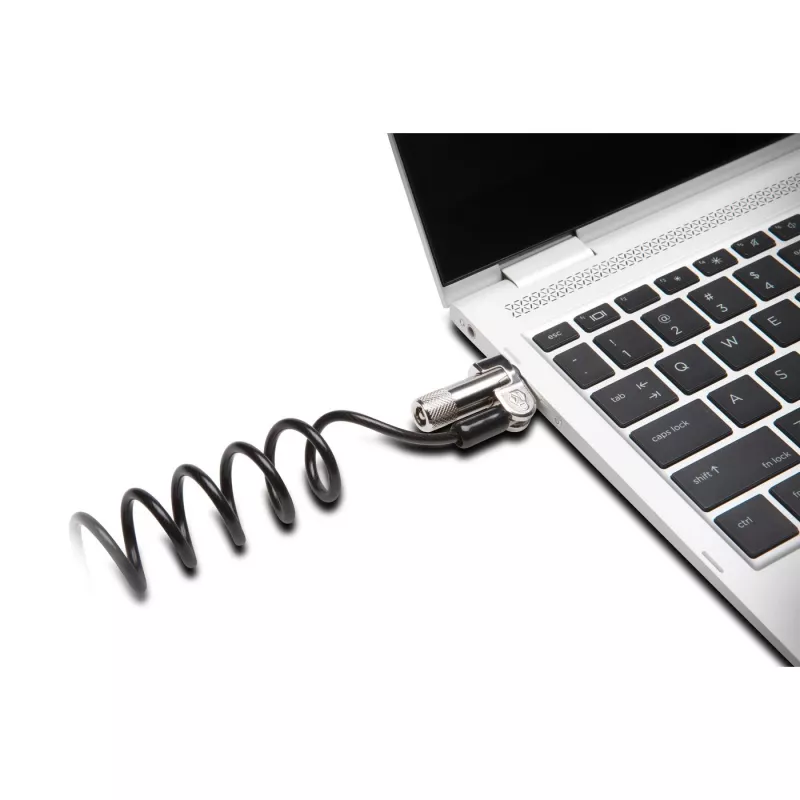 Kensington NANO PORTABLE KEYED LOCK KD, 2,3 m, kľúč, čierna