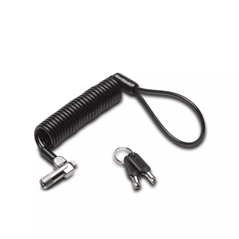 Kensington NANO PORTABLE KEYED LOCK KD, 2,3 m, kľúč, čierna