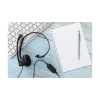 Kensington USB mono headset s inline ovládacími prvkami, káblový, kancelária/call centrum, headset, čierna