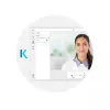 Kensington W1050 1080p webkamera s pevnou ohniskovou vzdialenosťou a širokouhlým objektívom